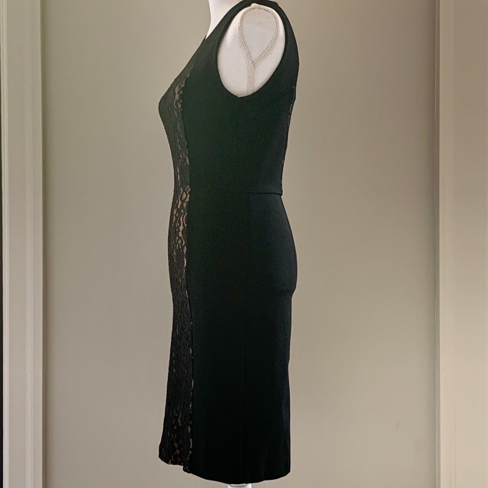 BCBG MAXAZRIA Black Lace Cocktail Dress - Picture 2 of 5